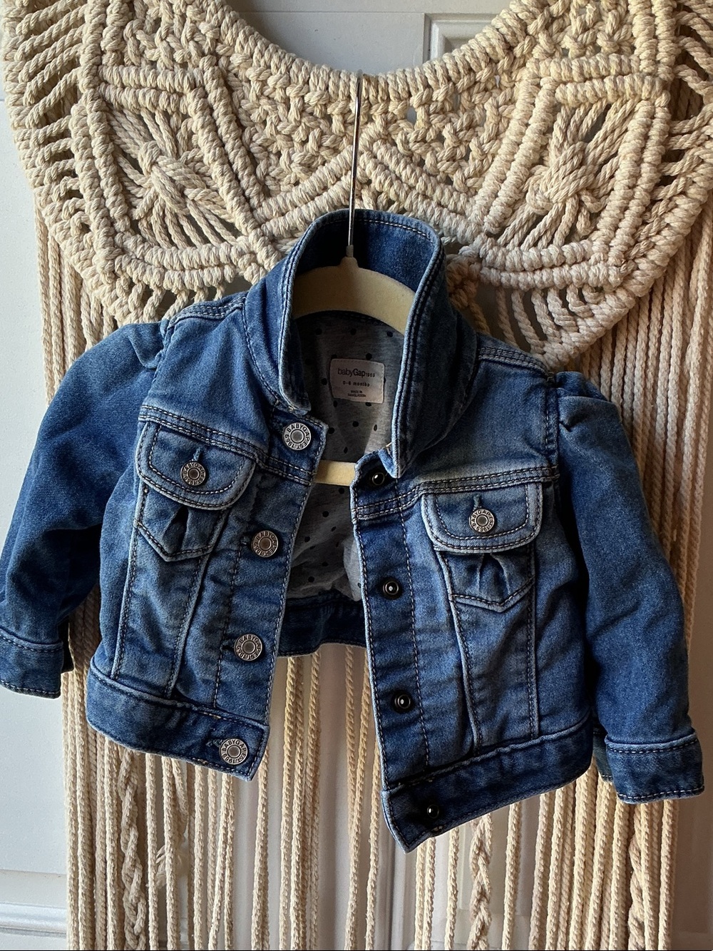 BABY GAP Kids Blue Denim Jacket NWOT